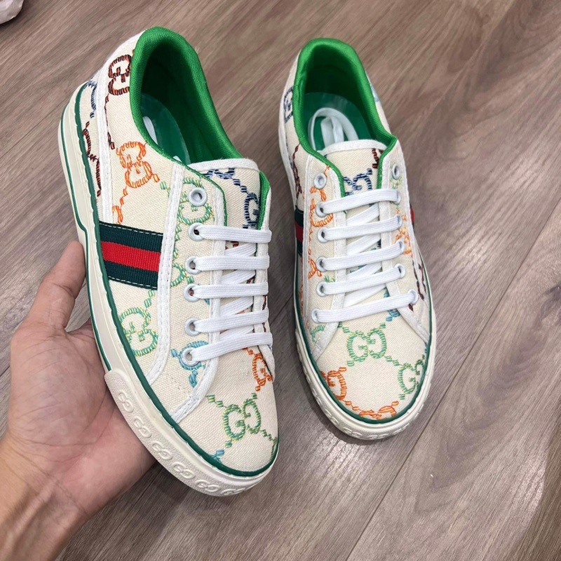 Giày GC Nam FOR LOVE Thêu Hình Siêu Chất - Giày GC Nam Thêu Hoạ Tiết Siêu Đẹp