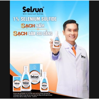 Dầu xả dưỡng tóc dành cho tóc gàu Selsun 100ml