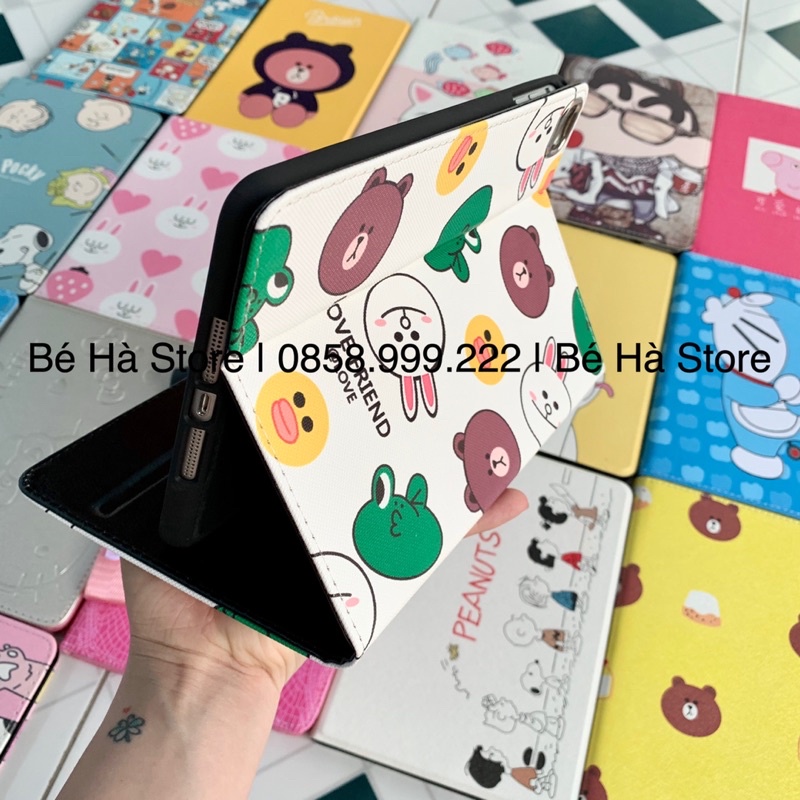 Bao Da iPad Mini 1/ 2/ 3 - Ốp iPad Hoạt hình dễ thương Kute Full Mẫu - Chất lượng đẹp giá rẻ
