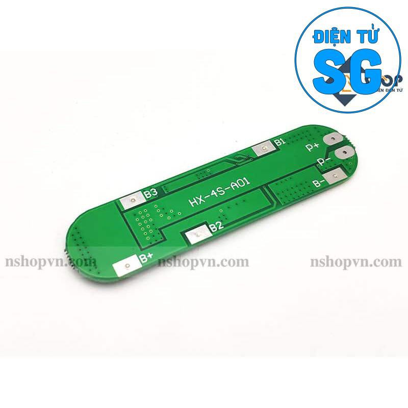 Mạch Sạc Bảo Vệ 4 Cell Pin 18650 HX-4S-A01 - T1YY