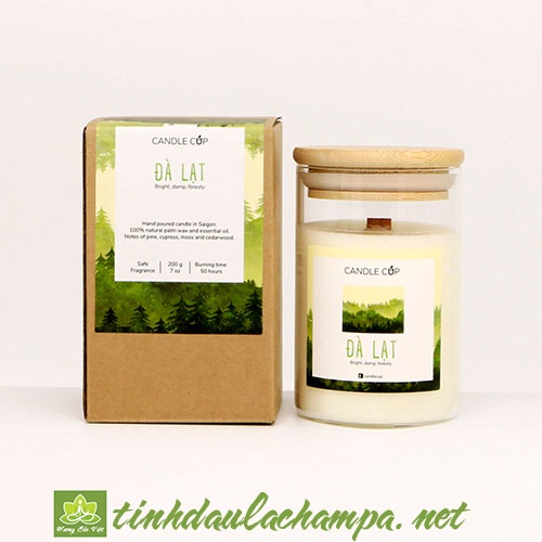 Nến thơm Candle Cup mùi Đà Lạt