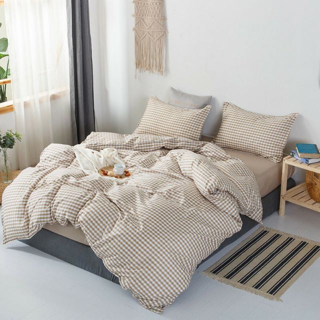 Cotton Poly Caro Kẻ