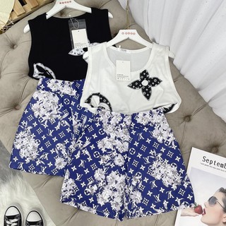 Sét bộ croptop ba lỗ cực cá tính xiêu xinh