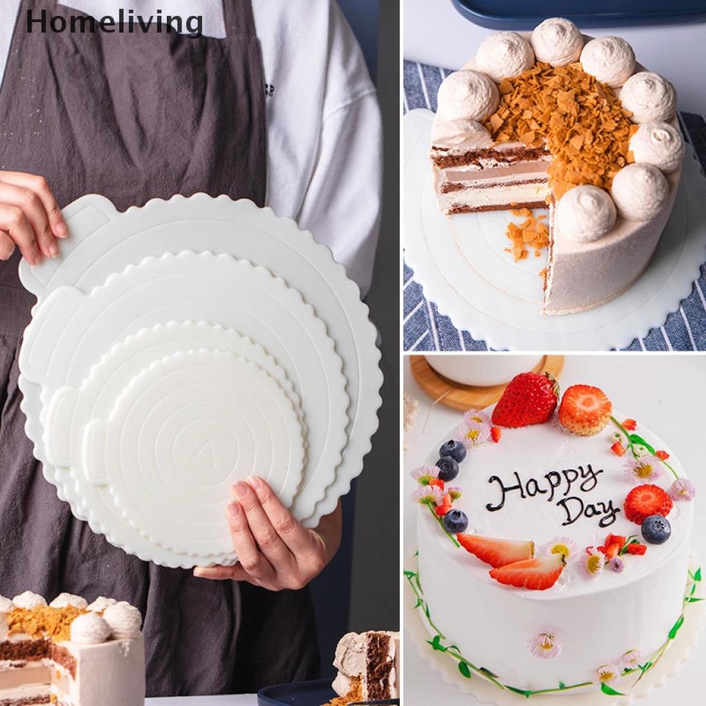 Đế nhựa lót bánh kem có thể tái sử dụng tiện lợi