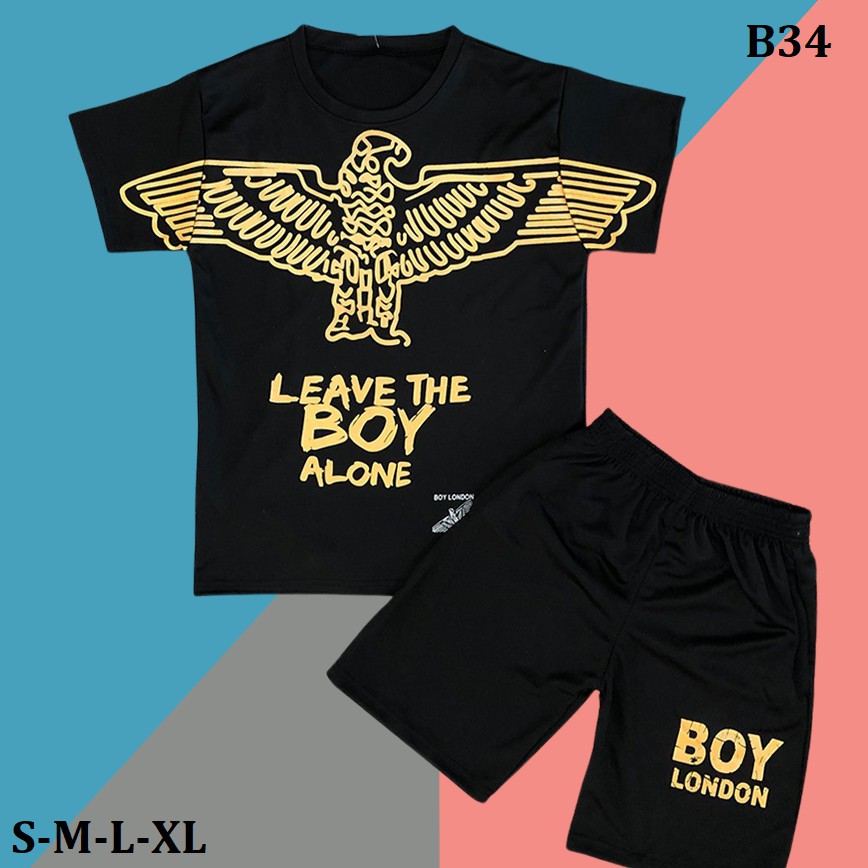 Bộ quần áo thể thao nam, Bộ thời trang thun hè xuất khẩu chất lượng cao