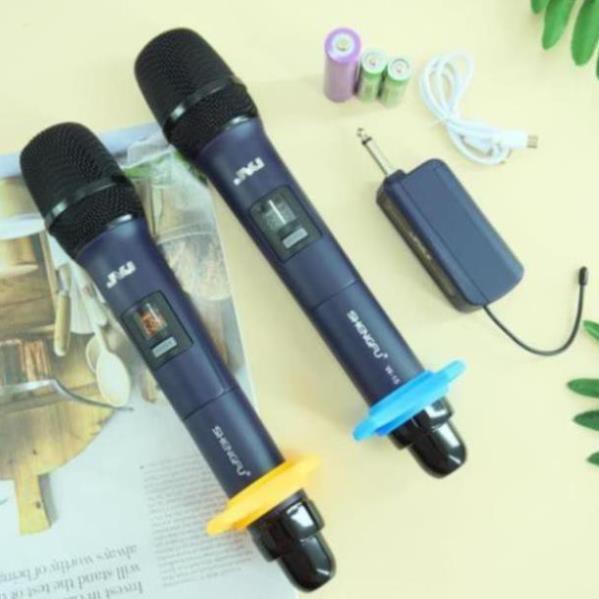 Bộ 2 Microphone không dây 2Good W15 JVJ đa năng cao cấp