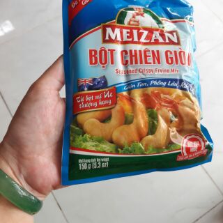 Bột chiên giòn Mezan 150g (bột pha nước)