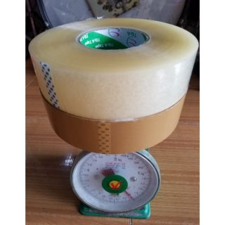 Băng keo cuộn 1kg loại trong - đục 1kg 500 yar loại tốt