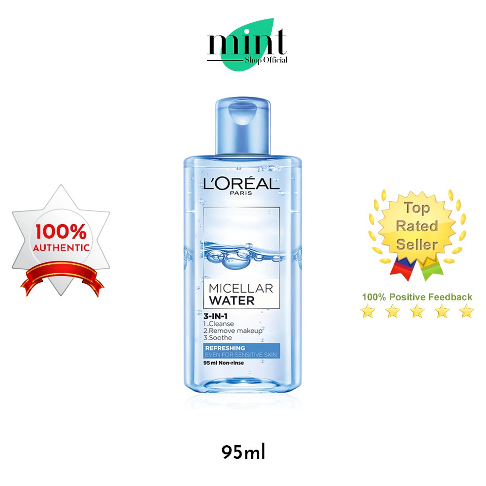 Nước Tẩy Trang Loreal 3 Trong 1 95ml (XANH)