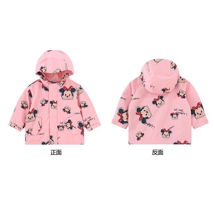Áo khoác lót nỉ hình Mickey dư xịn ABA001