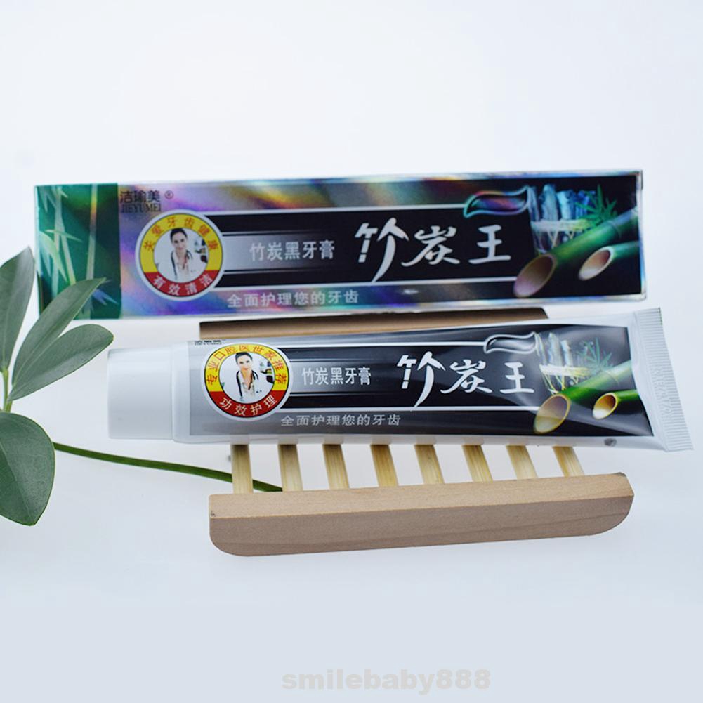 100% bamboo charcoal berry black toothpaste antibacterial fresh breath