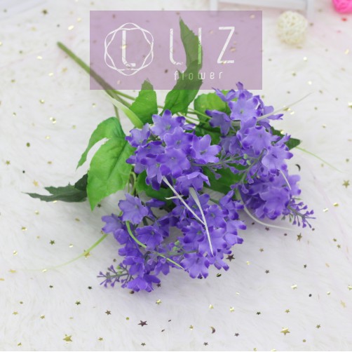 CHÙM HOA OẢI HƯƠNG LAVENDER VẢI LỤA MỀM MẠI [B6-D2]