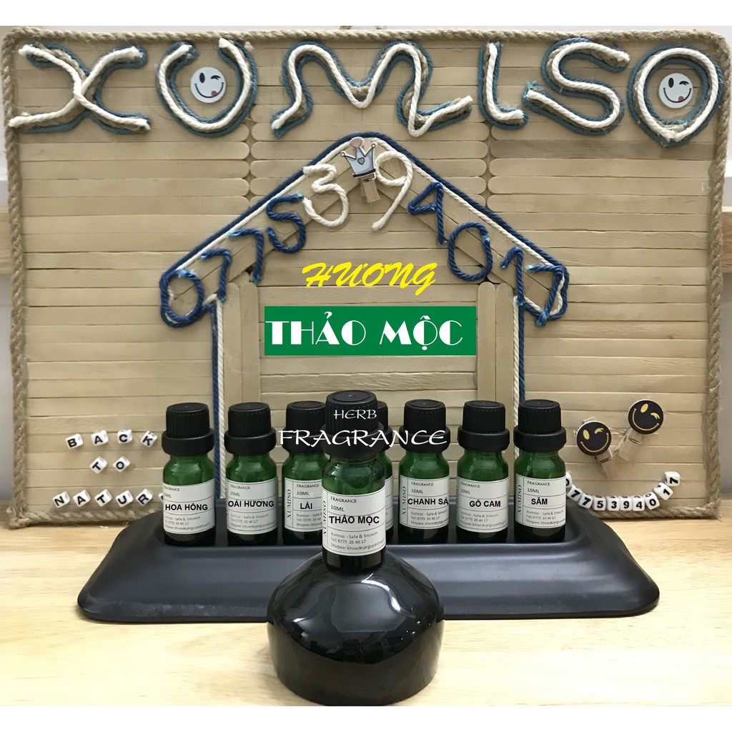 Hương liệu tông THẢO MỘC 10mL