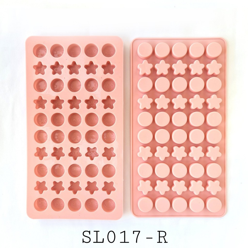KHUÔN SILICONE KẸO CHIP MẪU M-V