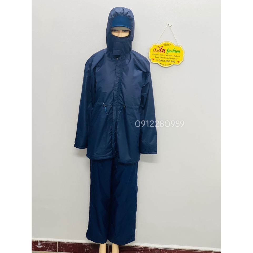 Áo khoát bảo hộ mặc trong kho lạnh 0 độ hàng cao cấp dày đẹp êm _ Hình chụp thật