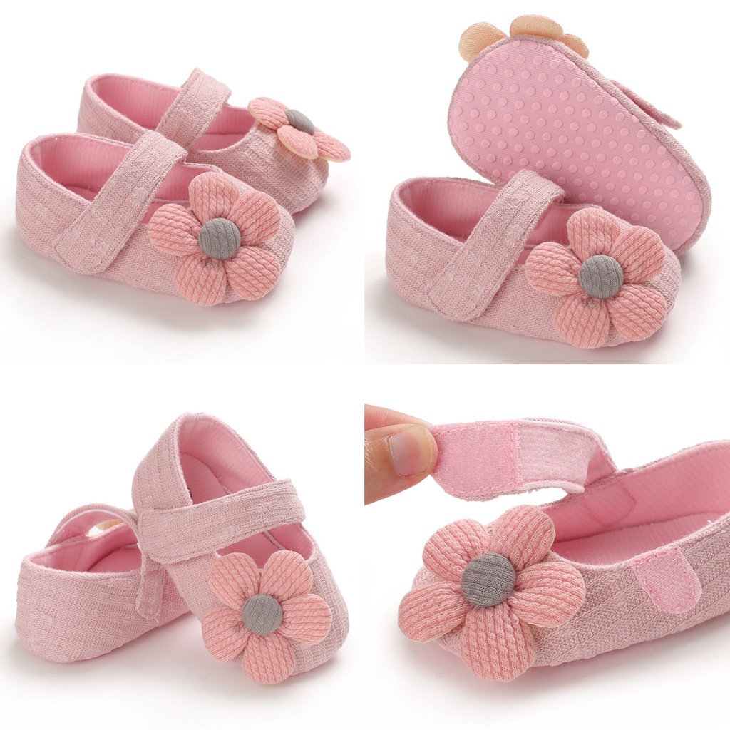 Giày TậP Đi BằNg Cotton MềM MạI Cho Bé GáI