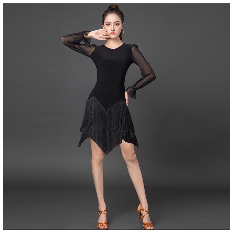 ĐẦM KHIÊU VŨ BƠ ĐẦM KHIÊU VŨ LATIN THUN CO GIÃN VL440N