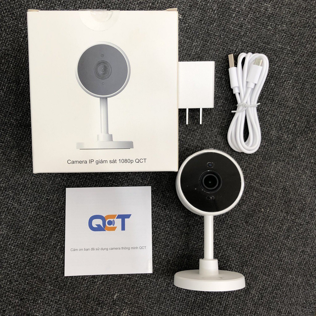 [Mã 267ELSALE hoàn 7% đơn 300K] CAMERA GIÁM SÁT MINI QCT gen2 1080P QUỐC TẾ | BigBuy360 - bigbuy360.vn