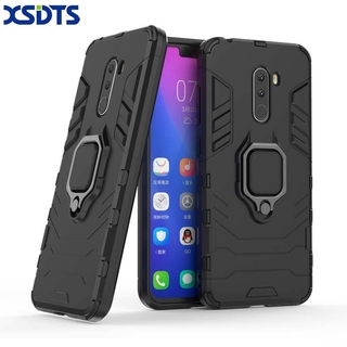 ốp điện thoại Armor Kèm Nhẫn Móc Ngón Tay Cho Xiaomi Pocophone F1 Xiaomi Poco F1 M2 Pro M 2 F 1