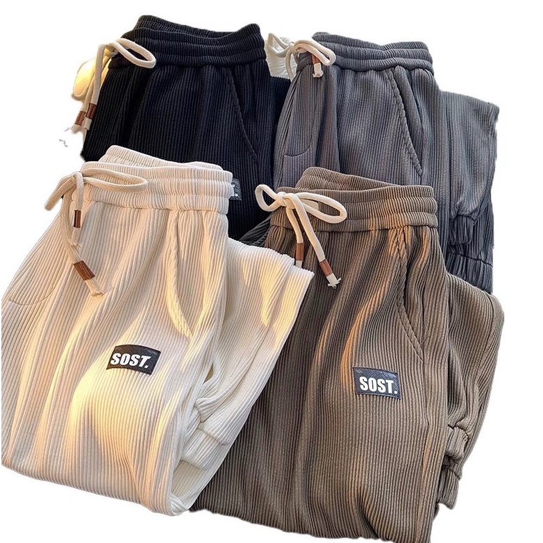 Quần Dài Dáng Rộng Phong Cách Cổ Điển Thời Trang Cho Nam Và Nữ