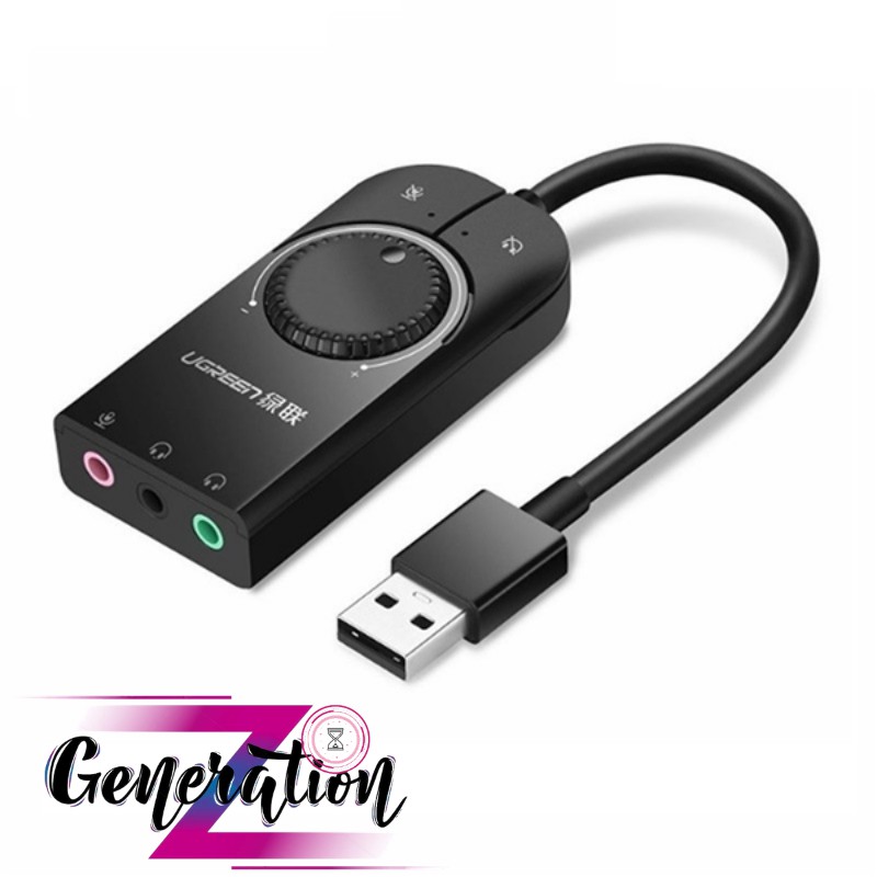 USB Sound Ugreen 40964 - Cáp chuyển USB 2.0 ra Loa Ugreen 40964