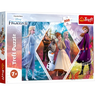 Tranh ghép hình TREFL 13207 - 200 mảnh FROZEN Elsa Anna Sức mạnh tình chị em (jigsaw puzzle Tranh ghép chính hãng TREFL)