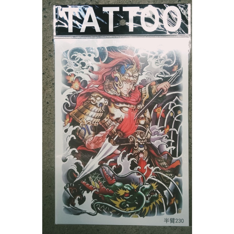 Hình xăm dán triệu vân có màu sắc tặng hình xăm dán mini