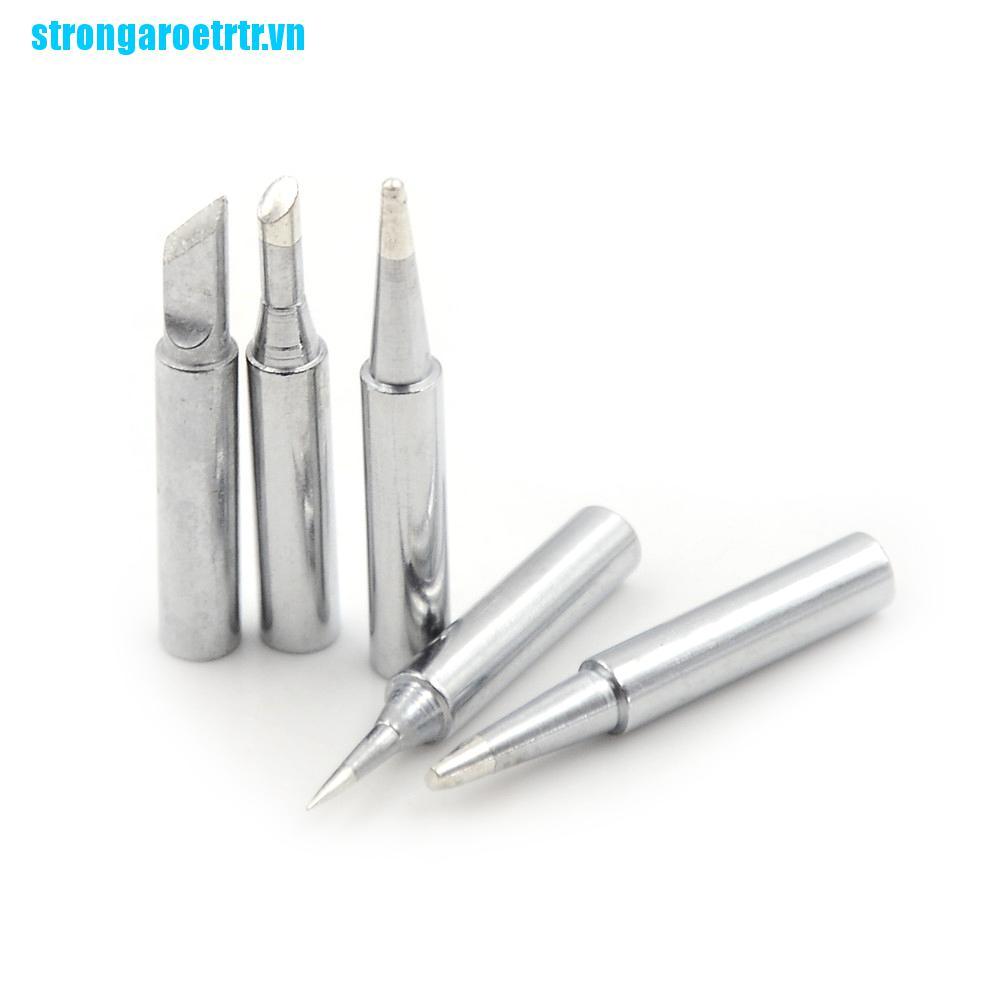 Bộ 5 Đầu Mũi Hàn Bằng Đồng Thau 936