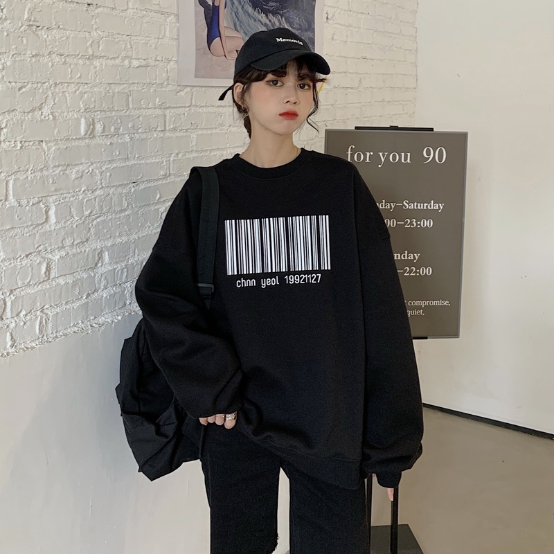 【Guimi】Áo Sweater In Họa Tiết Mới Thời Trang Thu Đông Cho Nữ | BigBuy360 - bigbuy360.vn