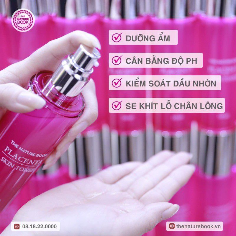Nước hoa hồng nhau thai cừu Nature Book - Sản phẩm top | BigBuy360 - bigbuy360.vn