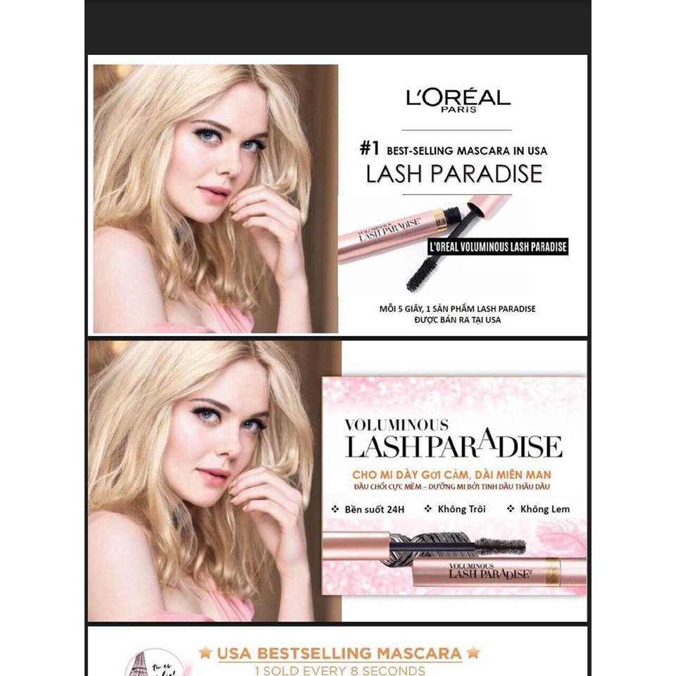 MASCARA VOLUMINOUS LASH PARADISE L'OREAL