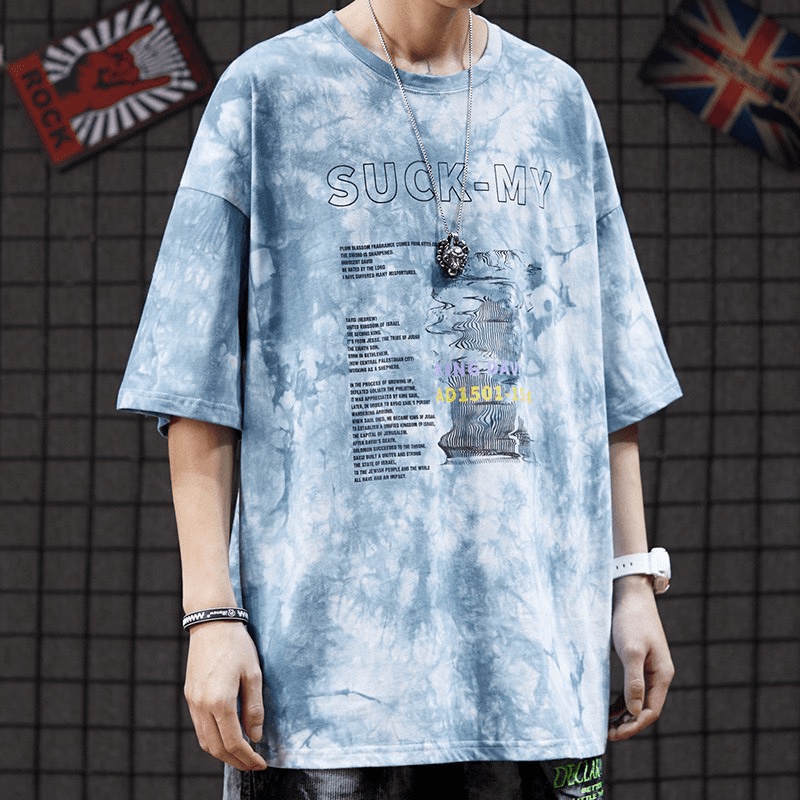 (HCM) ÁO THUN NAM NỮ FORM RỘNG HÀN QUỐC MÀU LOANG SIÊU ĐẸP THỜI TRANG SIÊU HOT CHO CÁC BẠN TRẺ KOKO MI FASHION