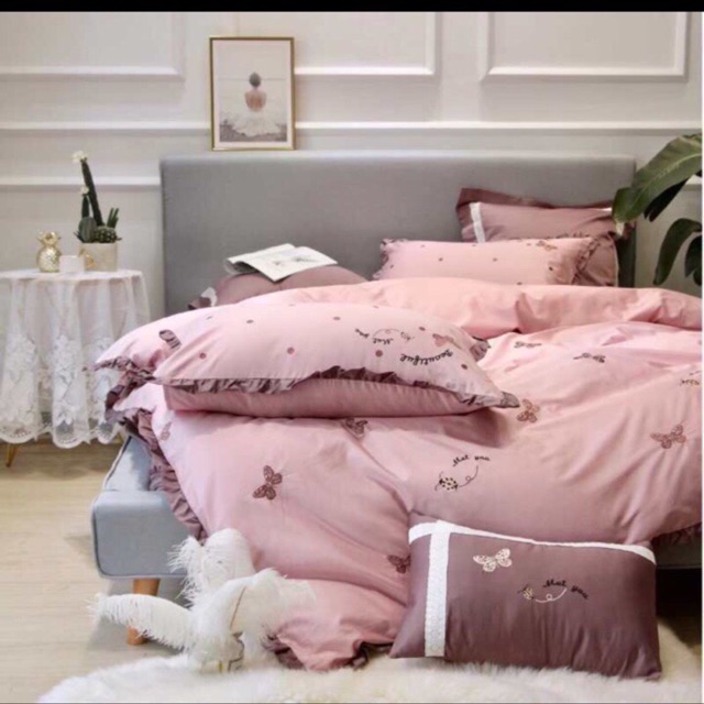 Set chăn ga lụa cao cấp - tuyệt phẩm