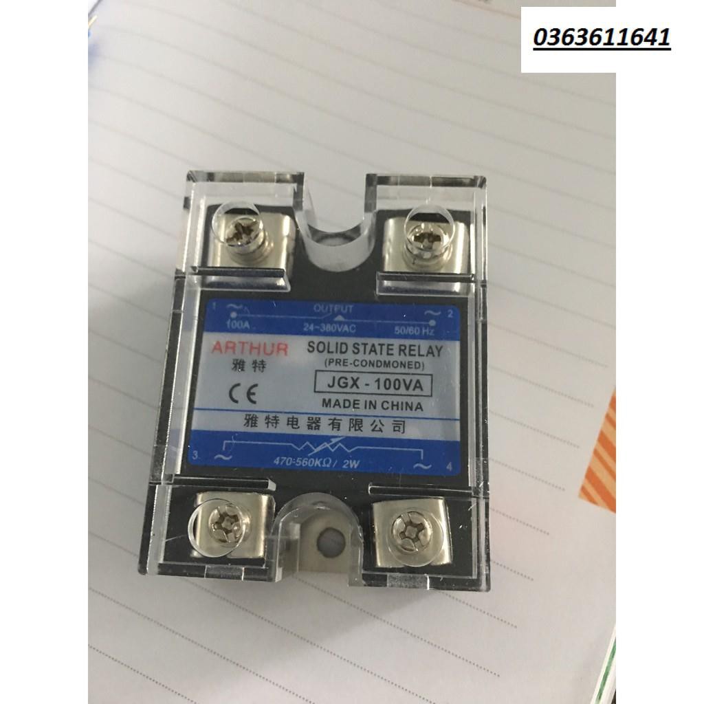 [TBĐiện] - [Sốc] Rơ le bán dẫn Arthur Relay bán dẫn Arthur Solid state relay Arthur SSR Fotek ARTHUR 100VA 100DA 100AA