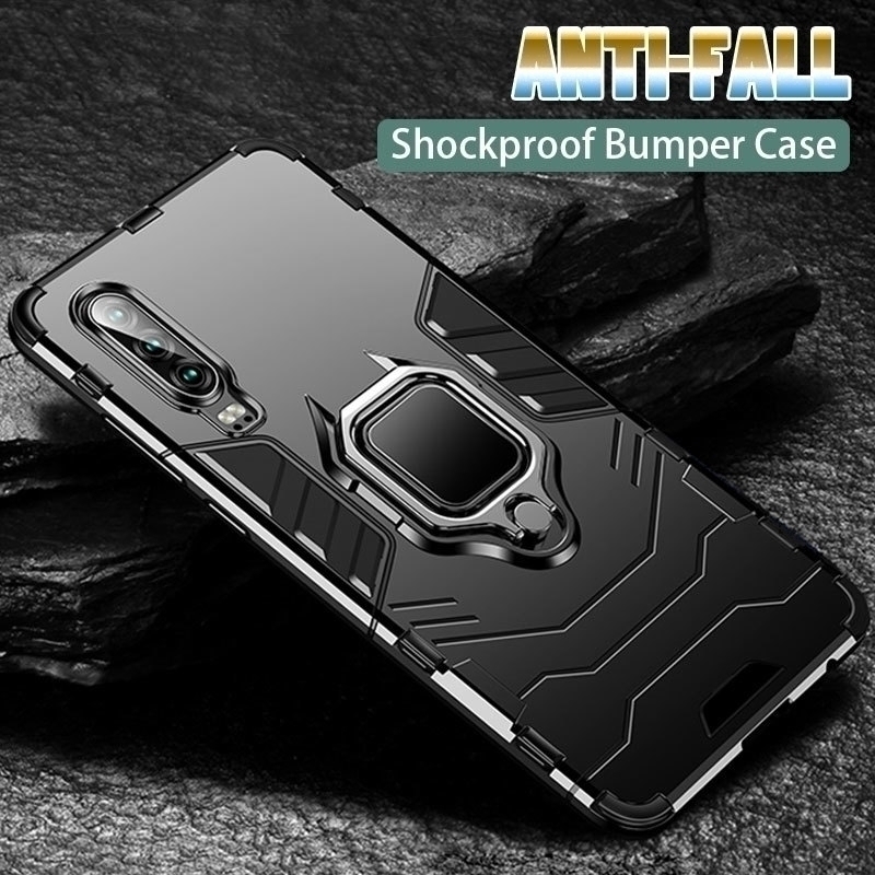Ốp lưng chống sốc có nhẫn đỡ cho Samsung S8 S9 S10 PLUS S10E A10 A20 A30 A40 A50