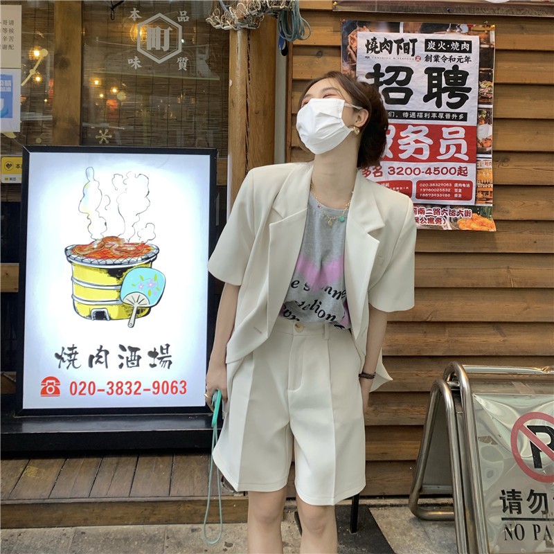 [ SẴN ] Set vest cộc tay với quần ngố | BigBuy360 - bigbuy360.vn