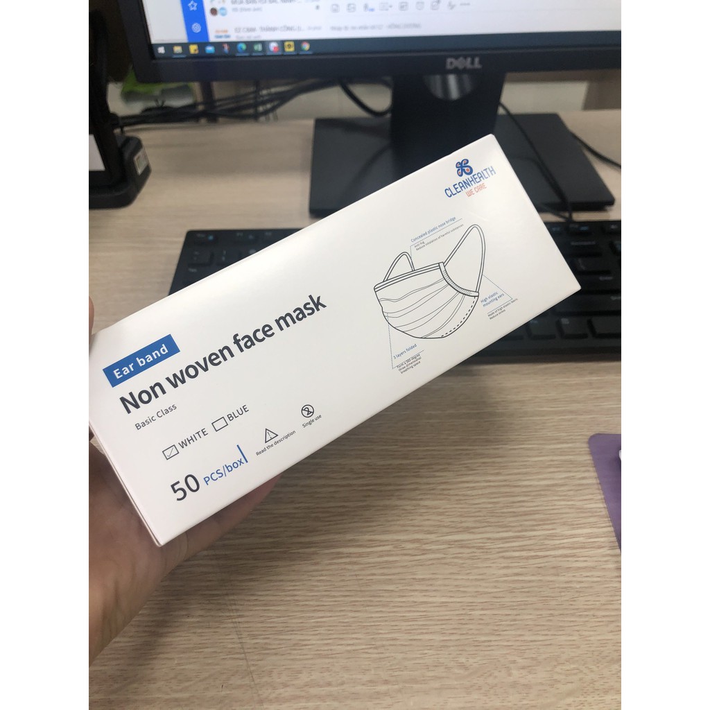 Khẩu Trang 3 lớp phòng sạch loại 1