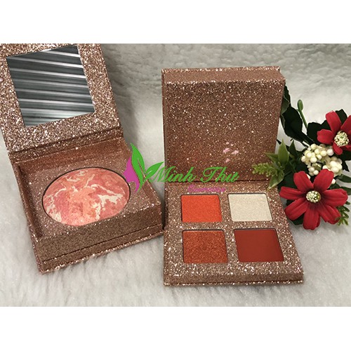 Phấn Mắt và Má Hồng Sivanna Colors Luxury Crown Blush Eye Pallete HF3008