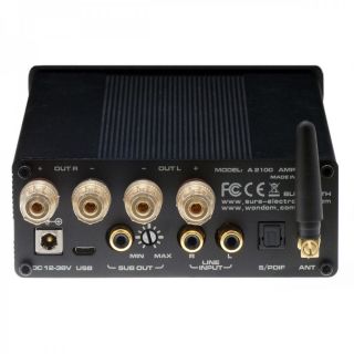 Amplifier SURE A2100 Class D 2 x 100W - Âm li số mini Bluetooth 5.0