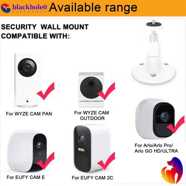 Giá Đỡ Gắn Tường Có Thể Điều Chỉnh Cho Camera An Ninh Arlo Arlo Pro