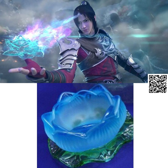 Mô hình Đấu Phá Thương Khung Phật Nộ Hoả Liên hoa sen lửa dị hoả tiêu viêm 1840