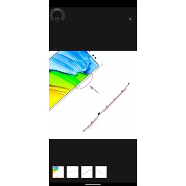 phím âm lượng Xiaomi not 5 pro