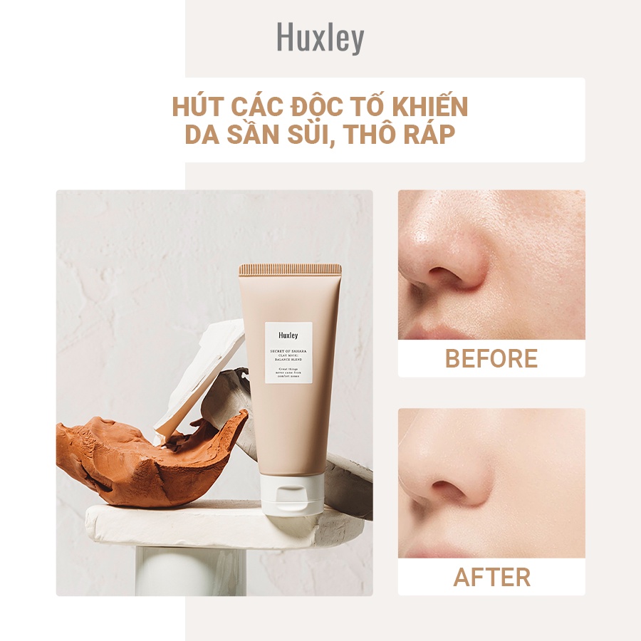 Mặt Nạ Đất Sét Huxley Secret Of Sahara Clay Mask: Balance Blend 120g