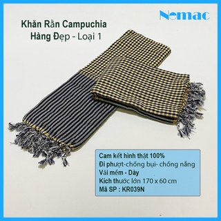 Khăn rằn Campuchia K007/ Khăn đi phượt