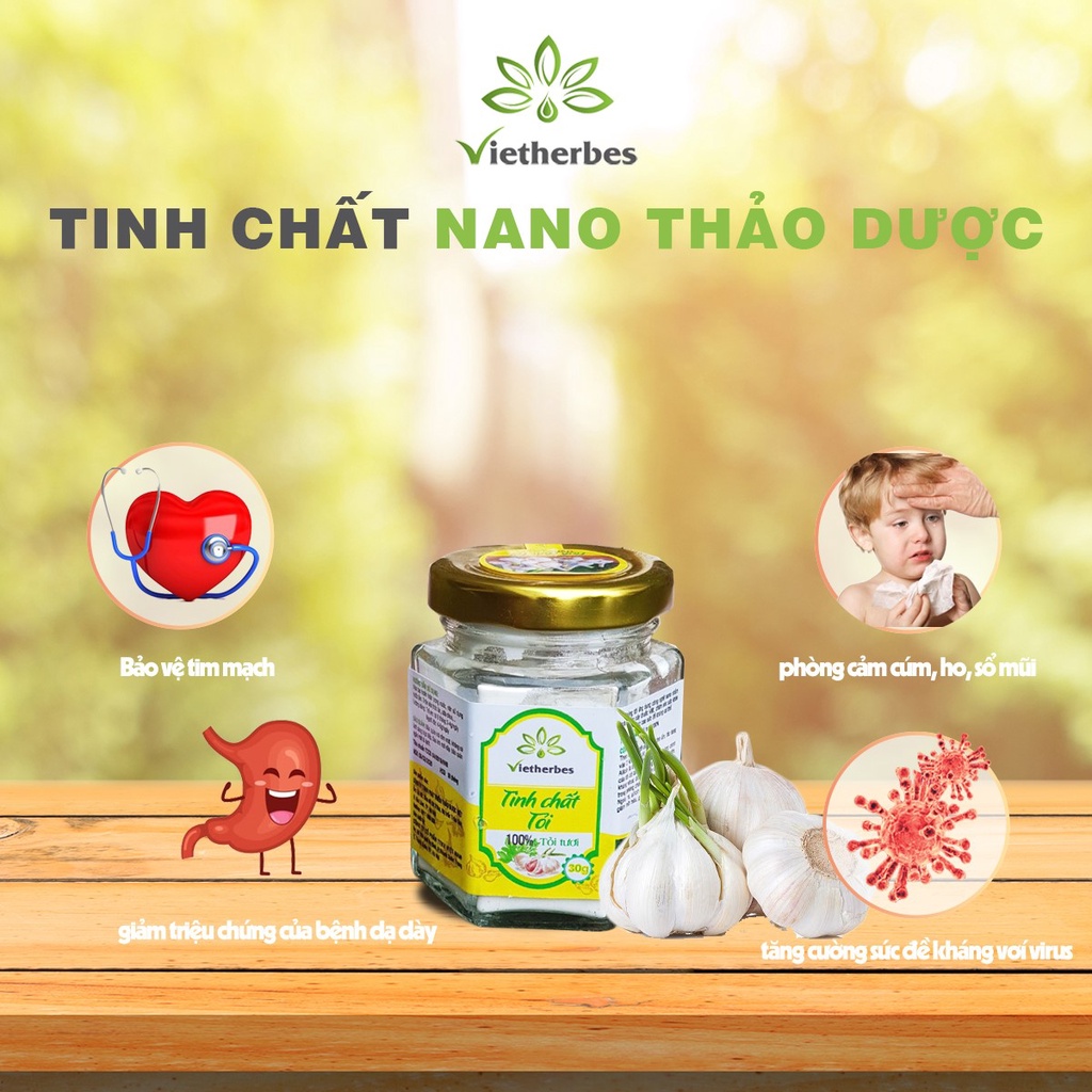 Tinh Chất Tỏi - Hộp 75g - Hỗ trợ tiêu hoá, miễn dịch, huyết áp