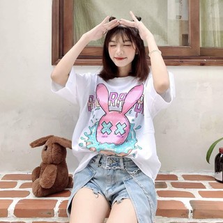 Áo thun bad rabbit hồng