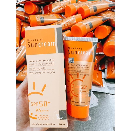 Kem chống nắng Maxibac - Maxibac SunCream tuýp 40ml - Chính hãng