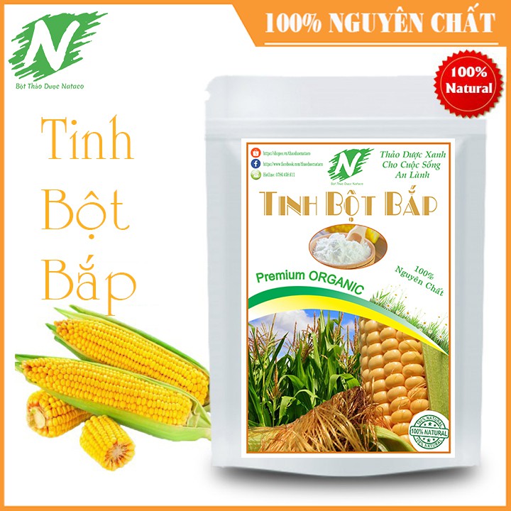 Tinh Bột Bắp Nguyên Chất 100g