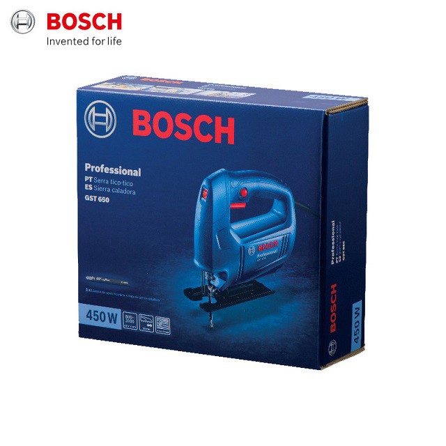 [CHÍNH HÃNG] Máy Cưa Lọng Bosch GST 650 (400W) Giá Đại Lý Cấp 1, Bảo Hành Chính Hãng Toàn Quốc