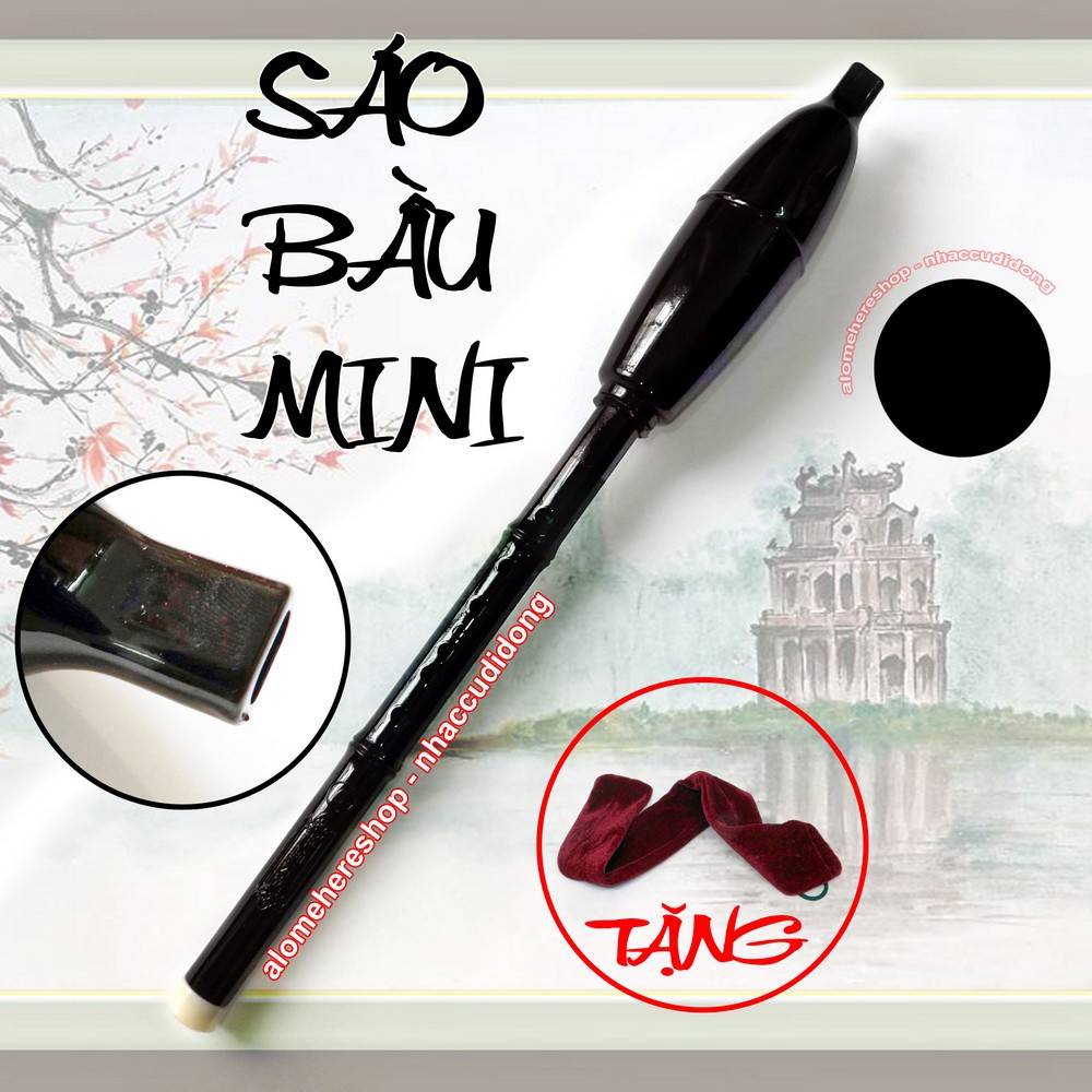 Sáo bầu mini tone C